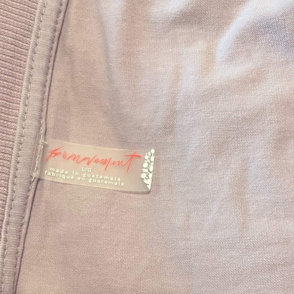 Free People Movement HOT SHOT Tee Romper Large NWOT - Picture 7 of 7